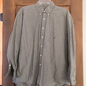 Mens XXL Nautica button down dress shirt